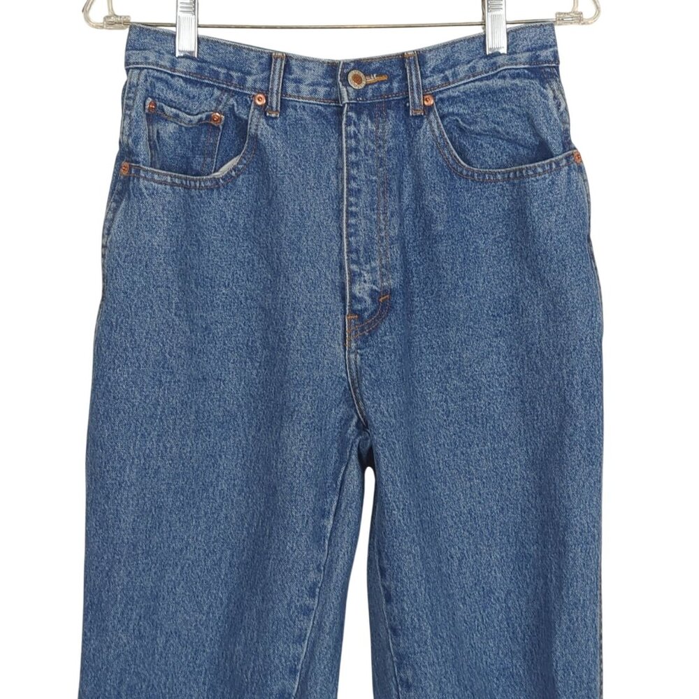 Vintage Nuovo Country Seat Jeans Women 10R High Rise Straight 100% Cotton - Picture 4 of 12